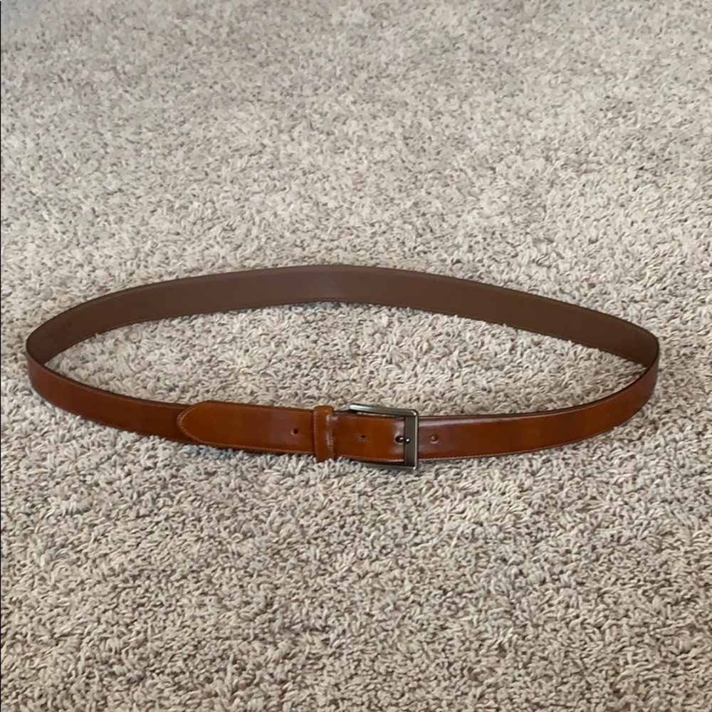 Leather belt
